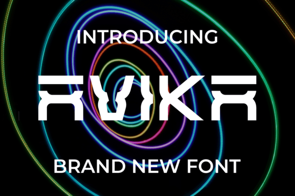 Avika Font: A Display Typeface for Handmade Products