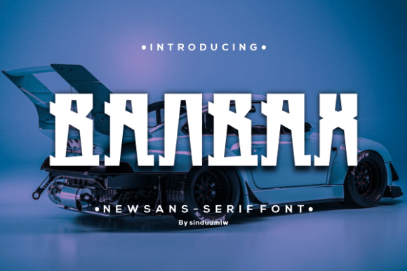 Banbax Font: Testing a Bold Display Typeface for Web