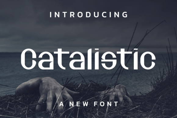 Catalistic Font: A Modern Display Typeface for Editorial Design