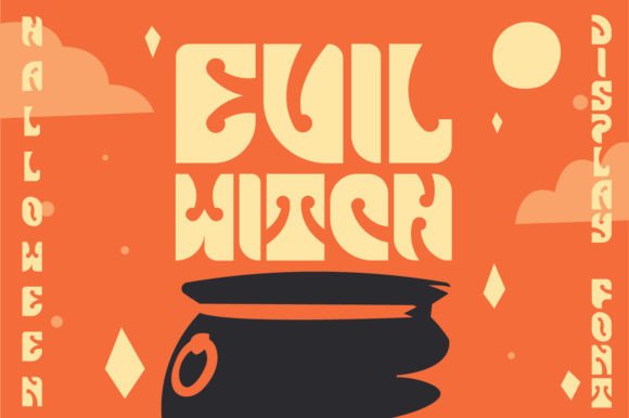 Evil Witch Font: A Retro Display Typeface Review