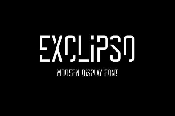 Exclipso Font: Elevating Handmade Labels & Displays