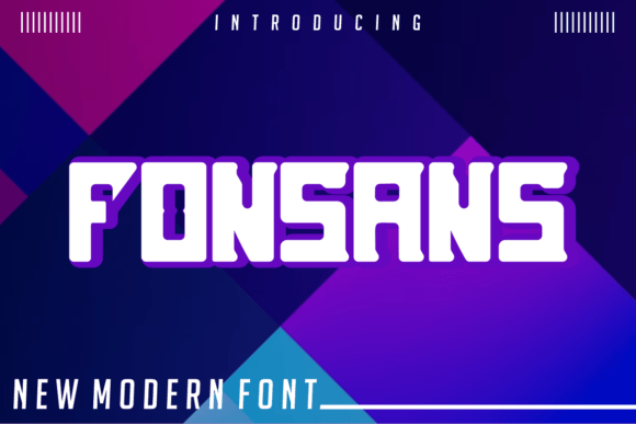 Fonsans Font: Modern Display Typography for Web Design