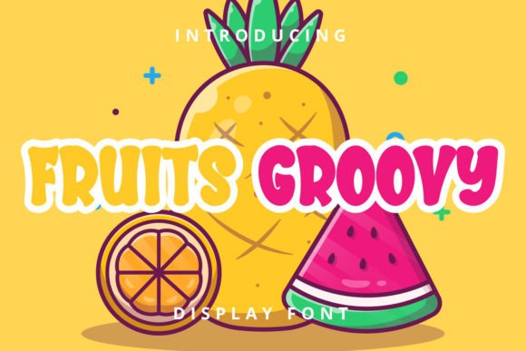 Fruits Groovy Font: Elevating Digital Brand Layouts
