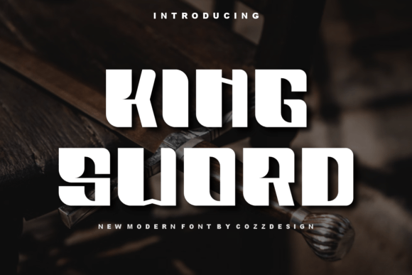 King Sword Font: A Modern Display Typeface for Branding