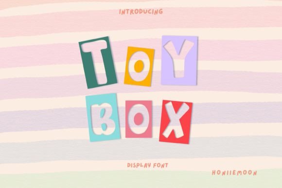 Toy Box Font Review: A Playful Display Typeface for Branding