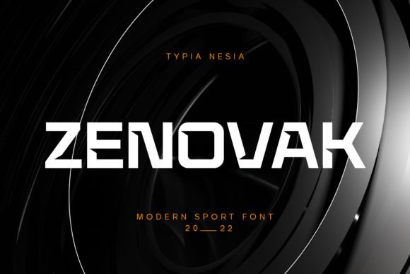 Zenovak Font Review: Digital Layout Testing